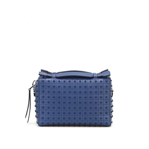 토즈 TodS Don Gommini blue mini bowling bag