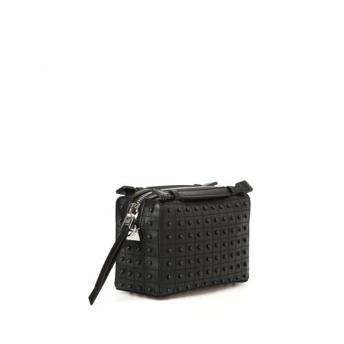 토즈 TodS Don Gommini black mini bowling bag