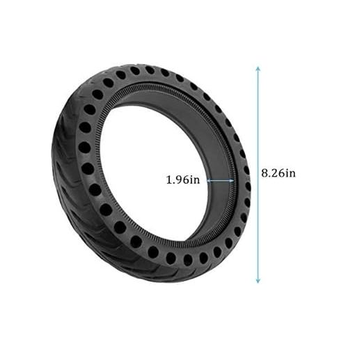  Solid Tires for Xiaomi m365 Electric Scooter Mijia M365, Gotrax GXL V2, 8.5 Inches Electric Scooter Wheels Front or Rear Replacement Honeycomb Solid Tires(2 Piece)