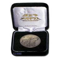 Toho Godzilla vs Megaguirus Sterling Silver medal Coin figure TOHO LTD Japan RARE!!