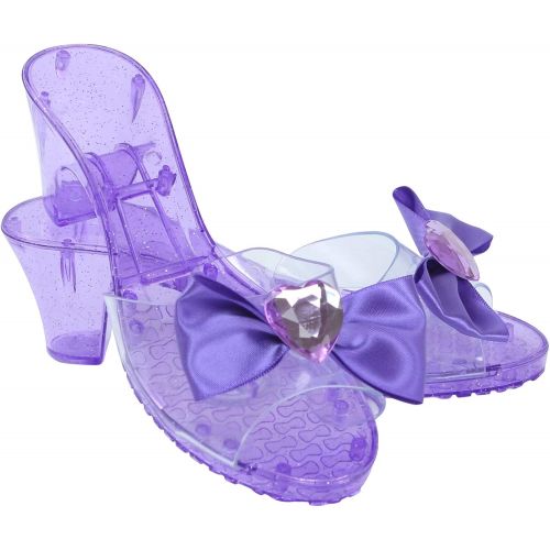  Toiijoy Girls Princess Dress up Shoes Role Play Collection Set with Princess Tiara and Bracelets for Little Girls