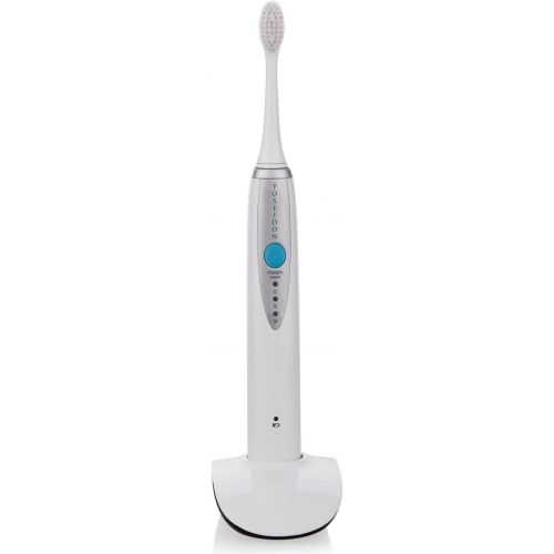  [아마존 핫딜]  [아마존핫딜]ToiletTree Products Poseidon Rechargeable Sonic Toothbrush with Inductive Charger and 3 Replacement Brush Heads for Multiple Users