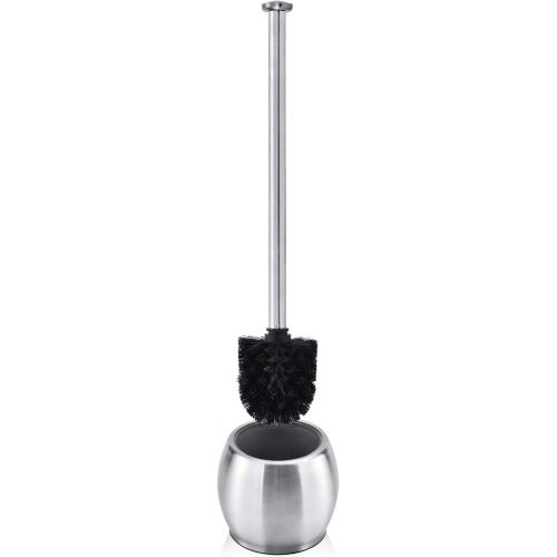  [아마존 핫딜]  [아마존핫딜]ToiletTree Products Modern Deluxe Freestanding Stainless Steeel Toilet Brush (Stainless Steel, Toilet Brush 6.5” x 6.5” x 18.5”)