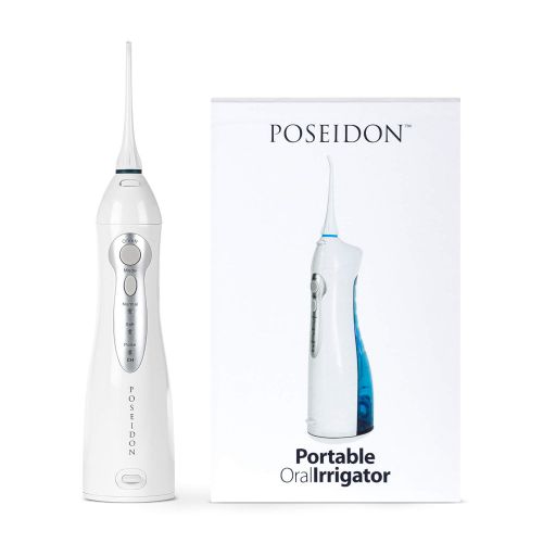  [아마존 핫딜]  [아마존핫딜]ToiletTree Products Poseidon Oral Irrigator Cordless & Portable Water Flosser with Standard...