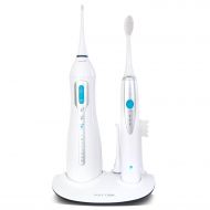 ToiletTree Products Poseidon Oral Irrigator and Sonic Toothbrush Inductive Charging Combo...