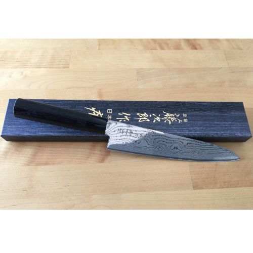  Tojiro Kochmesser 21 cm Sippu Black Damast + Chroma Safe Pro