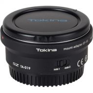 Tokina SZ Mount Adapter EF-FE for Canon EF Lens to Sony E-Mount Camera