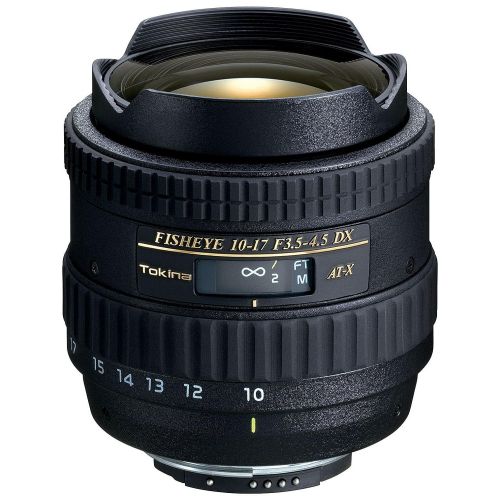  Tokina AF DX 10-17mm f3.5-4.5 Fisheye Zoom - Canon Mount