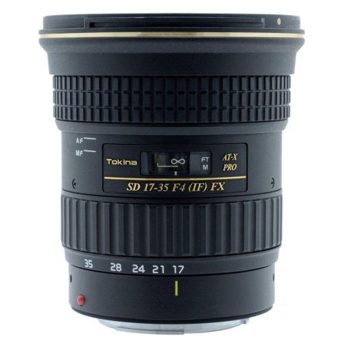  Tokina 17-35mm f4 AT-X Pro FX Lens for Nikon