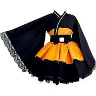 할로윈 용품Tokisaki Kurumi Anime cosplay costume kimonos Dress for women maid dress Uniforms Halloween Costumes