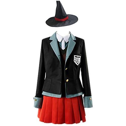  할로윈 용품Tokisaki Kurumi Danganronpa Costume Yumeno Himiko JK uniform Cosplay School Girl Uniform Suit Jacket Shirt Halloween Costumes