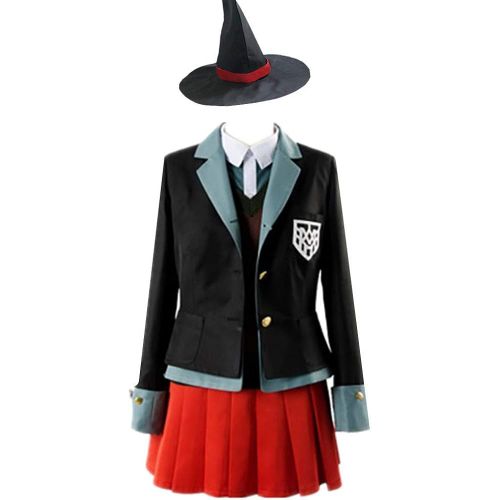  할로윈 용품Tokisaki Kurumi Danganronpa Costume Yumeno Himiko JK uniform Cosplay School Girl Uniform Suit Jacket Shirt Halloween Costumes