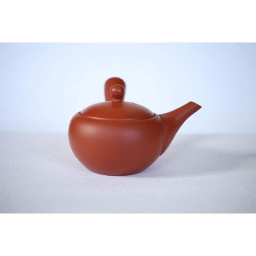  Tokoname ware Tokoname tea pot kyusu Kiwami shudei red komaru small 200ml