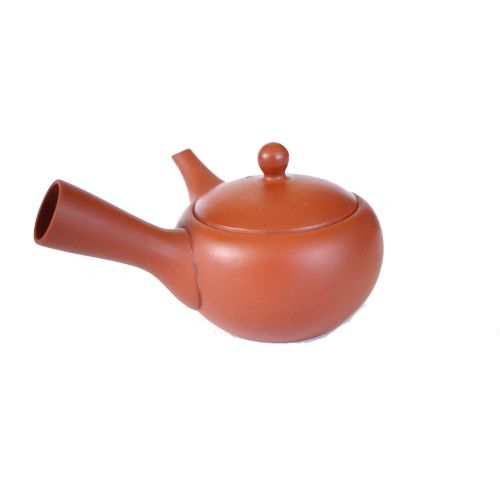  Tokoname ware Tokoname tea pot kyusu Kiwami shudei red komaru small 200ml