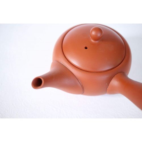  Tokoname ware Tokoname tea pot kyusu Kiwami shudei red komaru small 200ml