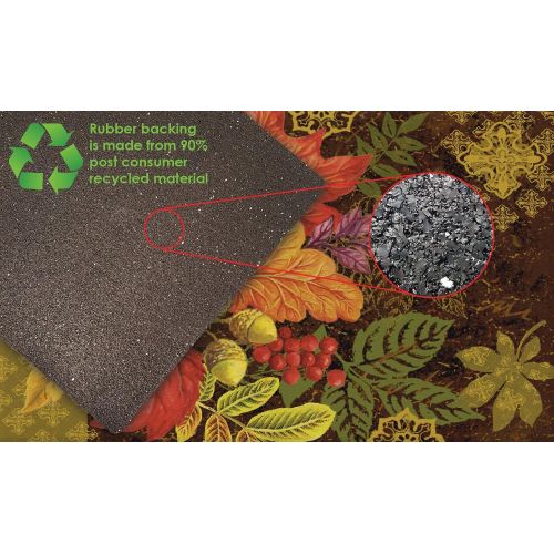  Toland Home Garden Changing Colors 18 x 30 Inch Decorative Floor Mat Seasonal Leaf Fall Autumn Leaves Doormat