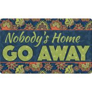 Toland Home Garden 800439 Go Away Doormat, 18 x 30 Multicolor