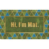 Toland Home Garden 800441 Mat Says Hi Doormat, 18 x 30 Multicolor