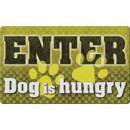 Toland Home Garden 800434 Feed The Dog Doormat, 18 x 30 Multicolor