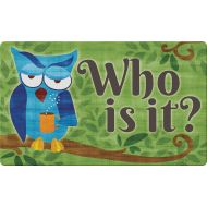 Toland Home Garden 800454 Punny Owl Doormat, 18 x 30 Multicolor