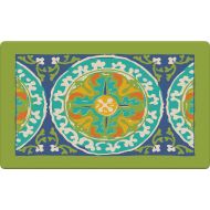 Toland Home Garden Medallion Compass 18 x 30 Inch Decorative Bohemian Floor Mat Colorful Pattern Doormat