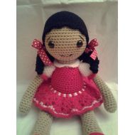 ToledosTalents AMELIA Crochet Amigurumi Doll - Crochet Girl Doll - Gypsy Doll