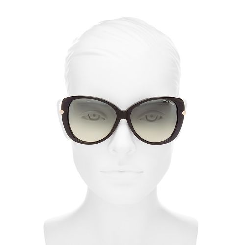  Tom Ford Womens Linda Oversized Sunglasses, 59mm