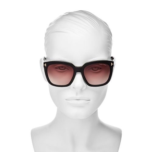  Tom Ford Womens Oversized Square Sunglasses, 55mm