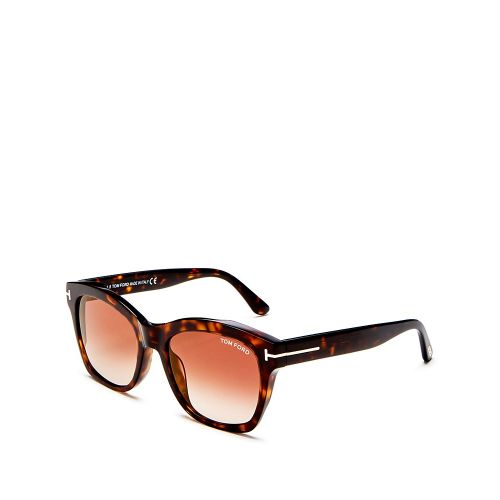  Tom Ford Womens Lauren Square Sunglasses, 52mm