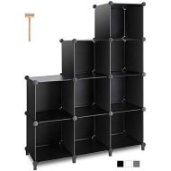 [아마존 핫딜]  [아마존핫딜]TomCare Cube Storage 9-Cube Closet Organizer Shelves Plastic Storage Cube Organizer DIY Closet Organizer Storage Cabinet Modular Book Shelf Shelving for Bedroom Living Room Office,