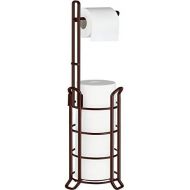 [아마존 핫딜] TomCare Toilet Paper Holder Toilet Paper Stand and Dispenser for 3 Spare Rolls Metal Wire Free-Standing Toilet Tissue Paper RollStorage Shelf Bathroom Accessories Storage Organize