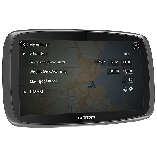 TomTom Trucker 600 Lifetime Trucker Maps and Traffic GPS
