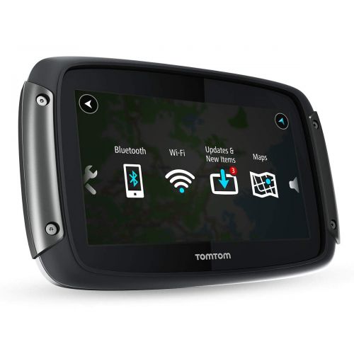  TomTom Rider 550 Motorcycle GPS Navigation Device, 4.3 Inch, with Motorcycle Specific Winding