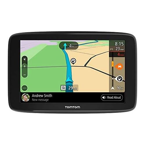  [아마존베스트]TomTom Smart Car GPS Navigation GO Comfort 5, 5-inch, with updates via WiFi, lifetime traffic and maps (US-CAN-MEX), TomTom roadtrips