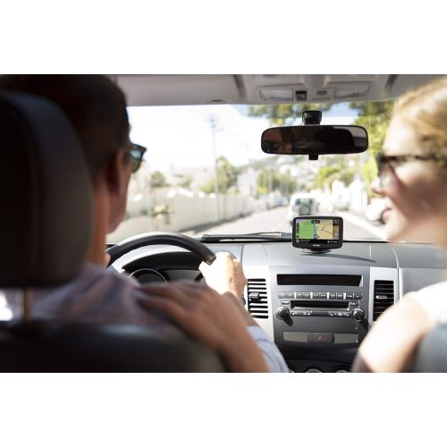  [아마존베스트]TomTom Smart Car GPS Navigation GO Comfort 5, 5-inch, with updates via WiFi, lifetime traffic and maps (US-CAN-MEX), TomTom roadtrips