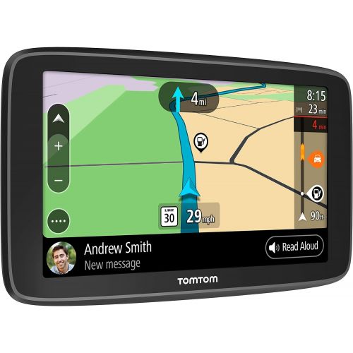  [아마존베스트]TomTom Smart Car GPS Navigation GO Comfort 5, 5-inch, with updates via WiFi, lifetime traffic and maps (US-CAN-MEX), TomTom roadtrips