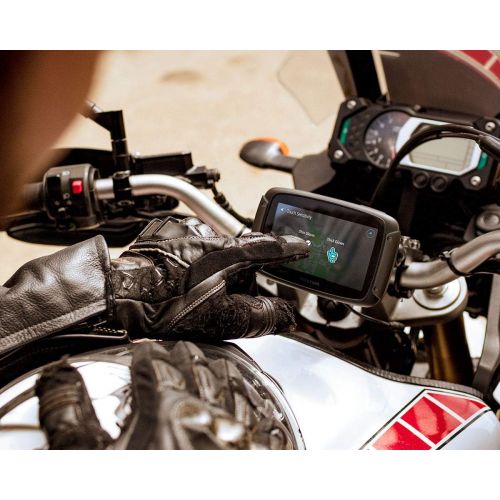  [아마존베스트]Motorcycle GPS TomTom Rider 550 with Lifetime Traffic and World Maps, 4.3 Inch Glove Friendly Display, All Weather Proof, WiFi and Hands Free Calling