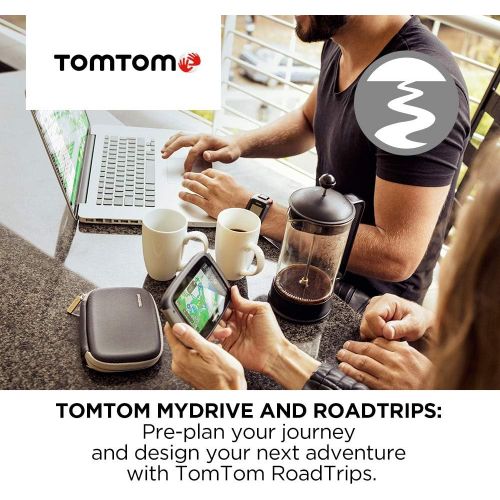  [아마존베스트]TomTom Go Supreme 6 Inch GPS Navigation Device with Traffic Congestion and Speed Cam Alerts Thanks to TomTom Traffic, World Maps, Updates Via Wi-Fi, Handsfree Calling, Click-And-Dr