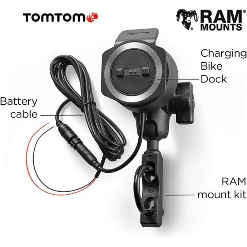  [아마존베스트]TomTom Rider 550 Motorcycle GPS Navigation Device, 4.3 Inch, with Motorcycle Specific Winding