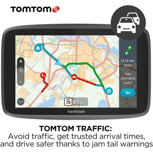  TomTom Trucker 620 6-Inch Gps Navigation Device for Trucks with Wi-Fi Connectivity, Smartphone Services, Real Time Traffic And Maps of North America