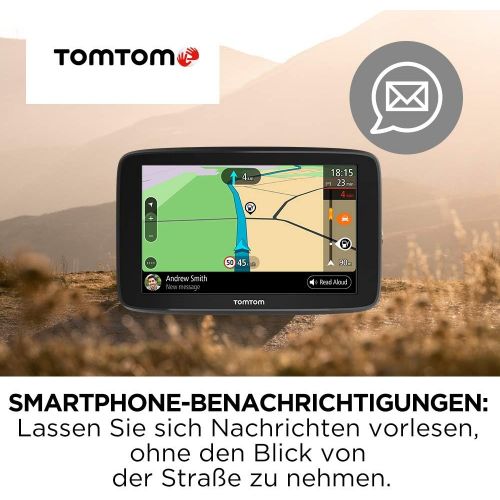  [아마존베스트]TomTom GO Basic Car Sat Nav (12.7 cm (5 inches), Updates via Wi-Fi, Traffic via Smartphone, Lifetime Map Updates (Europe), Smartphone Messages, TomTom Road Trips)