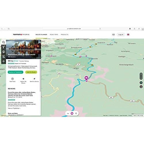  [아마존베스트]TomTom GO Camper Sat Nav (15.2 cm / 6 inches), Updates via WiFi, Camper and Caravan Points of Interest, Lifetime Map Updates (World), TomTom Road Trips