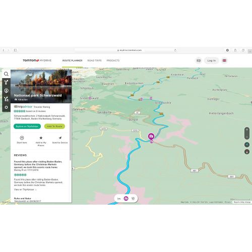  [아마존베스트]TomTom GO Camper Sat Nav (15.2 cm / 6 inches), Updates via WiFi, Camper and Caravan Points of Interest, Lifetime Map Updates (World), TomTom Road Trips