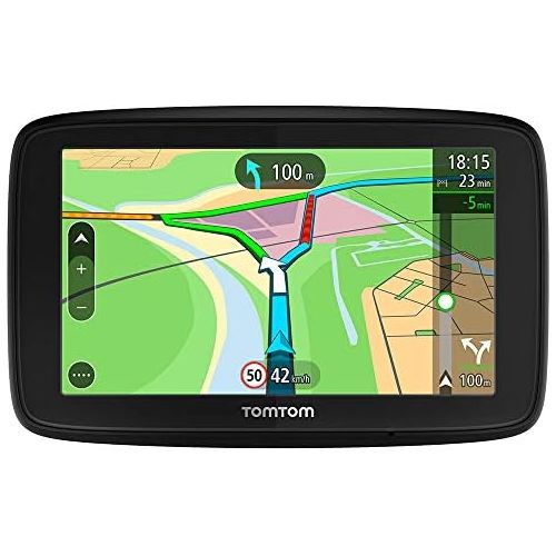  TomTom Via 53 EU Traffic Navigation Device 13 cm (5 Inch) Updates Via Wi Fi, Smartphone Notifications, Lifetime Map Updates (Europe), Lifetime TomTom Traffic, Single