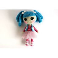 TomToy Crochet doll Lalaloopsy Mittens with removable clothes, 19cm