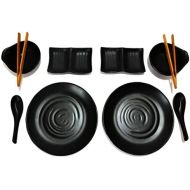 [아마존베스트]TomYang 2 Person Tableware Set Perfect BBQ - Thai Grill & Hot Pot, Electric Grill and Asian Fondue