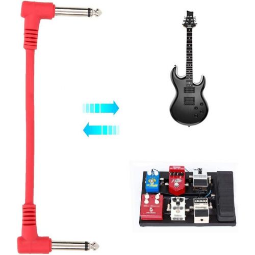  Tomantery Low Noise Shielding Cable Design Pedal Connection Wire For Pedal Boards For Electric Guitar, Bass And Other Instruments.