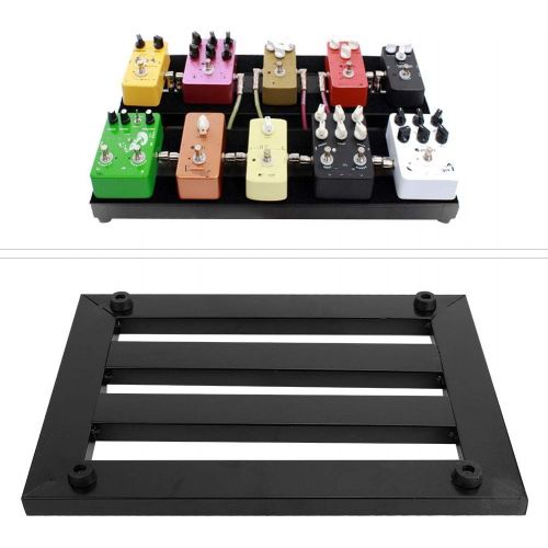  Tomantery Effects Pedalboard Portable Pedalboard for Practice for Guitar Beginners