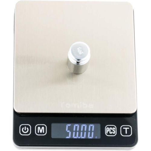  [아마존베스트]Tomiba 500g Small Scale 0.01g Resolution Digital Touch Pocket Scale Electronic Precision Weed Jewelry Scale