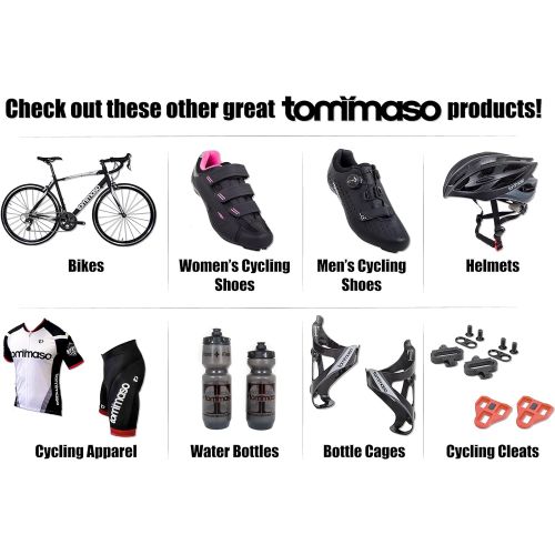  [아마존베스트]Tommaso Pista Aria Knit Womens Spin Class Ready Cycling Shoe and Bundle with Compatible Cleat, Look Delta, SPD - Black, Pink, Grey, Blue